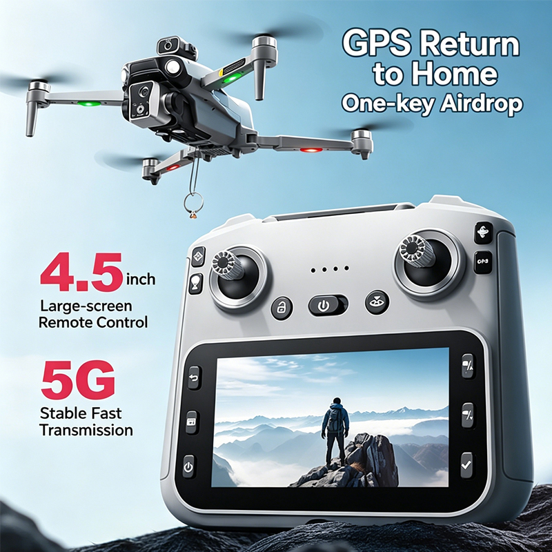 K19 MAX GPS Drone 4K Professio - Drone Surveying 评论和价格